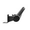 Go Rhino 18-C WRANGLER JLU JL 4 DOOR ONLY ARMOR BLACK JL FRAME MOUNT SLIDERS FS4506T - alternate 2
